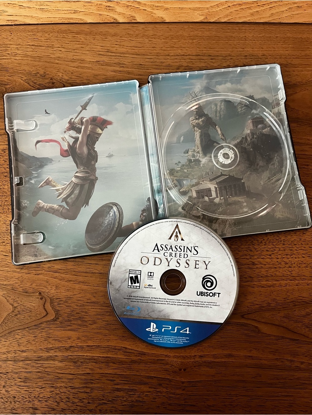 Assassin’s Creed Odyssey SteelBook Edition PS4 Game Collectible Metal Case - Picture 5 of 5